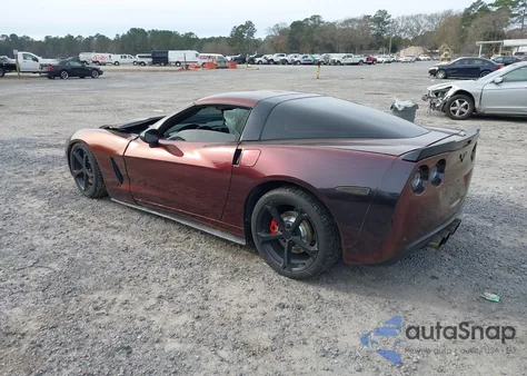 2007 Chevrolet Corvette из США, поврежденный, VIN 2C3CDXAT2MH527997